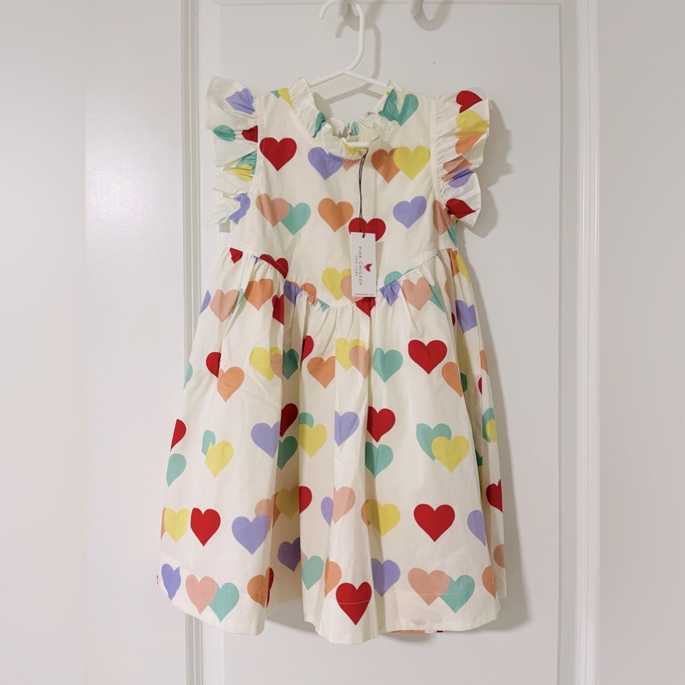 Pink Chicken Jennifer Dress, Size 4t *NEW WITH TAGS*